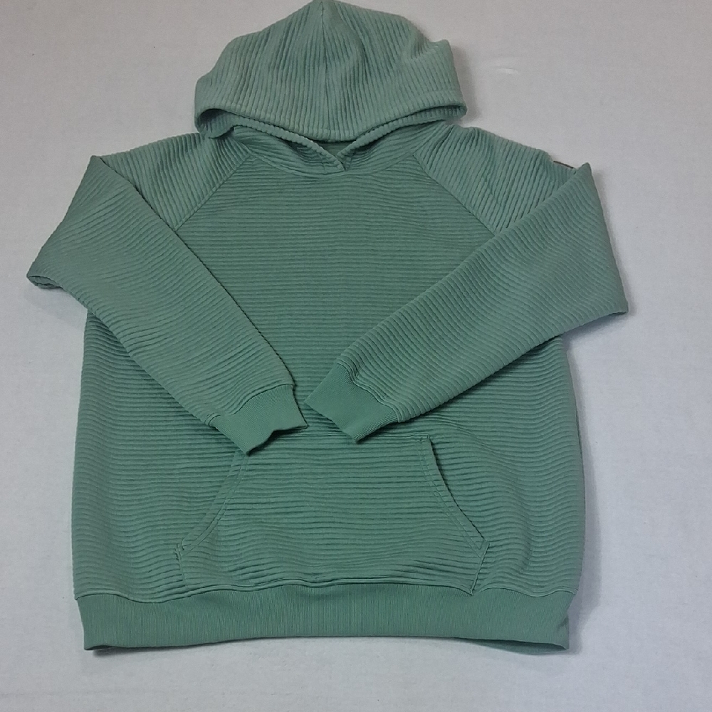 Michelle Mae ribbed Hoodie In Green